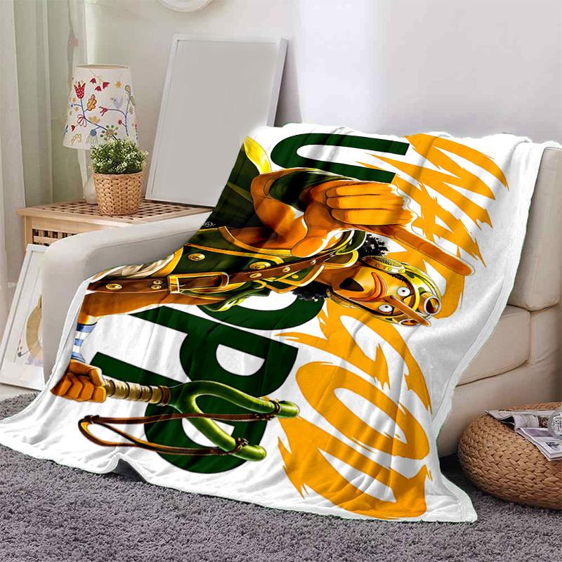 1pc Dark Heros Rise Soft Throw Blanket Flannel All Season Light Weight Living Room/Bedroom Warm Blanket. M7270161