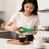 Sliding Measuring Scoop Narrow Bottles Adjustable Accurate Measuring Tool for Protein Coffee Powder Fitness Enthusiasts Wide Handle Green