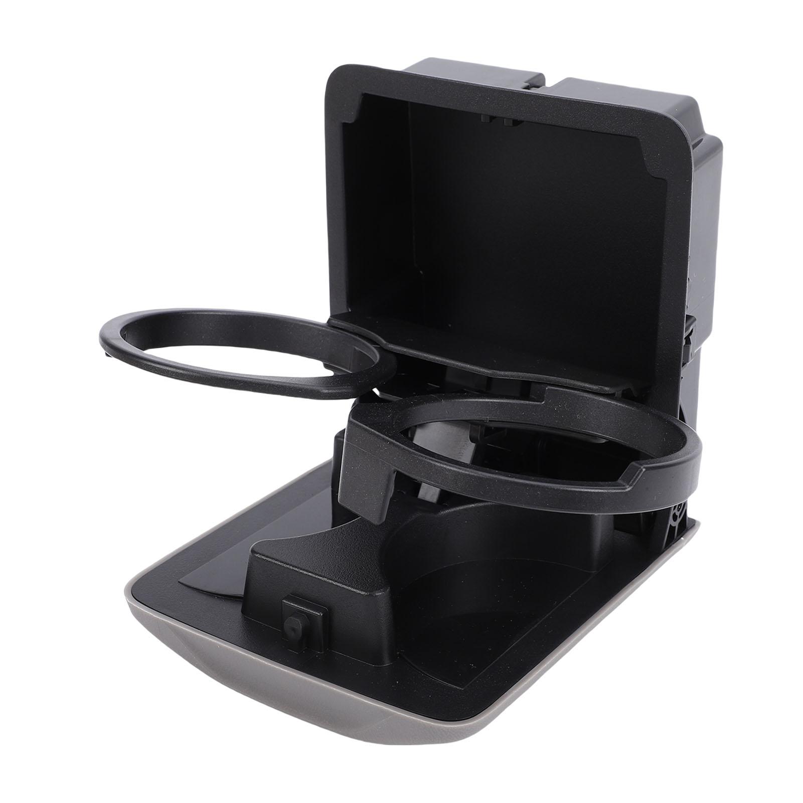 Rear Center Console Cup Holder 66150SA100ND Sturdy Secure Double Drink Holder Replacement for Subaru Forester 2003 2008 серый