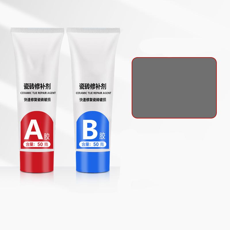 30/100g Fliesenreparaturmittel AB-Kleber Keramikreparaturkleber Marmorbodenfliese Toilettenwaschbecken Reparaturkleber Rissreparatur Dichtungskleber