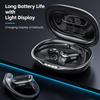 Bluetooth 5.4 Wireless Headphones Open Ear Earbuds with HD Mic, 60h Playtime Ultralight Comfort Open Ear Headphones with Earhook