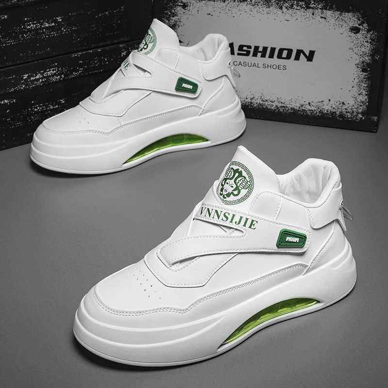 High Cut Men's Boots Platform Trendy Size 44 Comfortable Male Shoes Original Deals Footwear Sale Designer Non Slip Quality