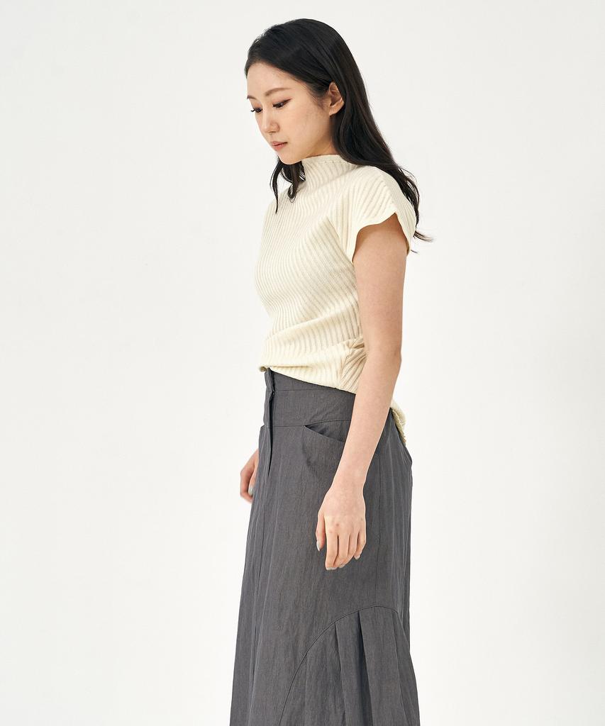Peulleio Sb Skirt _ Gray