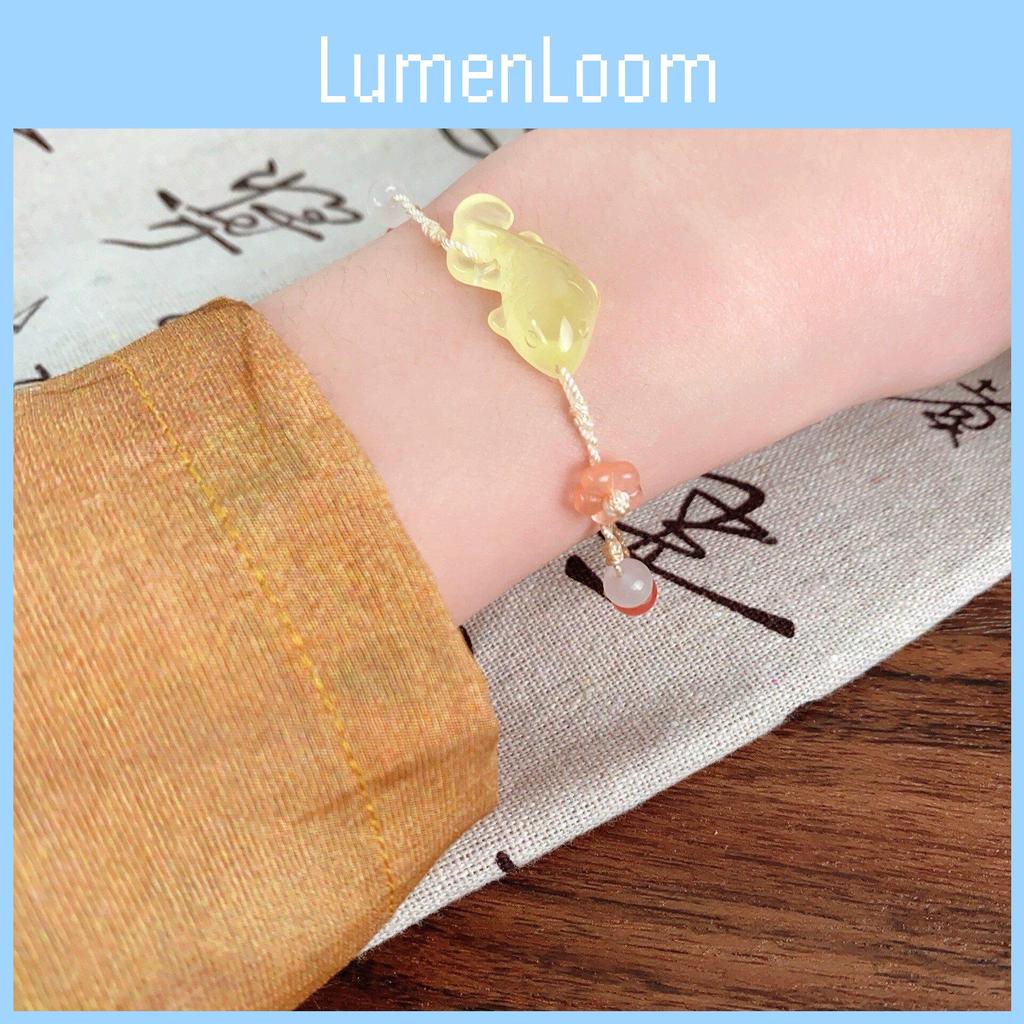 Beautiful Koi Retro Braided Bracelet For Women Distinctive Handmade Accessory Gifting For