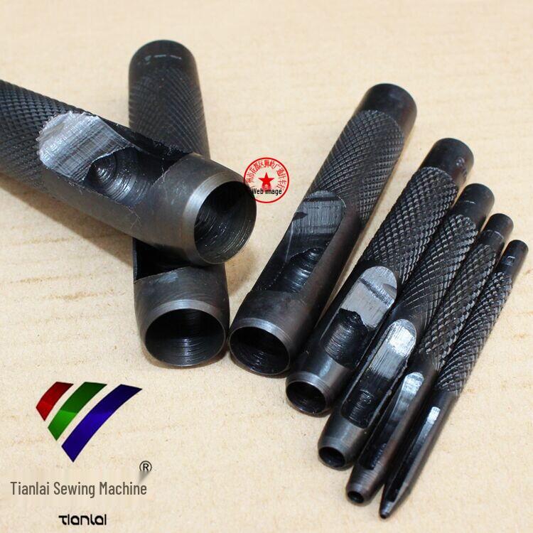 Leather Belt Hole Puncher - Round Hollow Eyelet Tool 3mm Punch