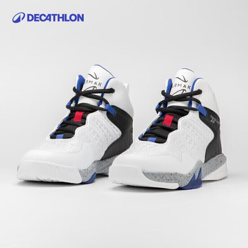 Decathlon SS500IVJ2 Kids  High-Top Basketball Shoes 37