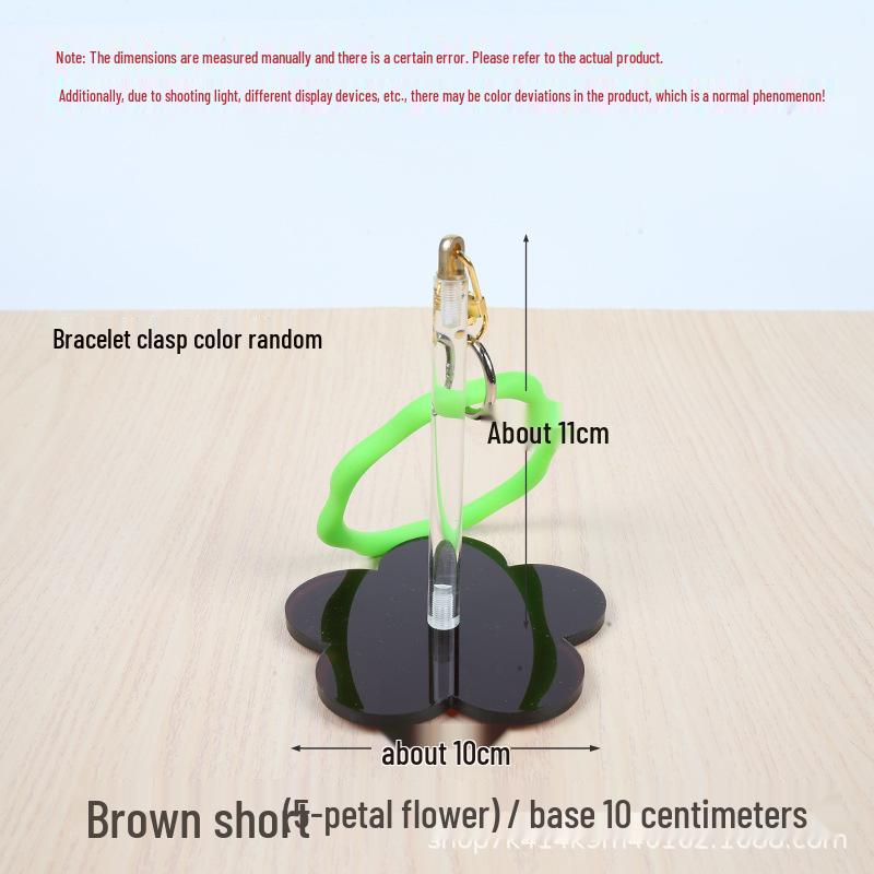 Portable Wooden Yarn Holder for DIY Knitting