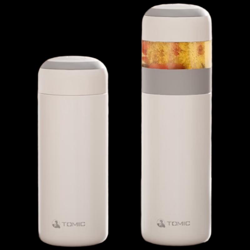 TOMIC Ceramic Lined Tea Separation Thermos