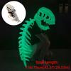 Leuchtender Dinosaurierknochen-Kopfhut Leuchtet im Dunkeln Plüsch-Dinosaurier-Kostüm Fotografie Requisiten