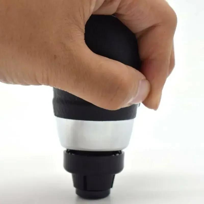 5 Speed Gear Shift Knob For Ford Fiesta MK7 2008 - 2013 Focus MK2 FL 2008 - 2011 PU Leather Manual Gear Shift Knob