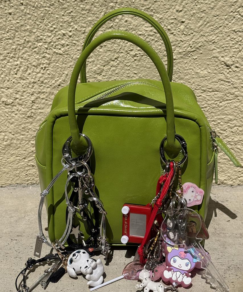 Yeomim Mini Box Bag (Lime)