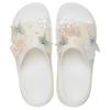 Crocs Elegant Fashionable Comfortable Quick-Dry Slide Sandals Women Footwear White 210180-100