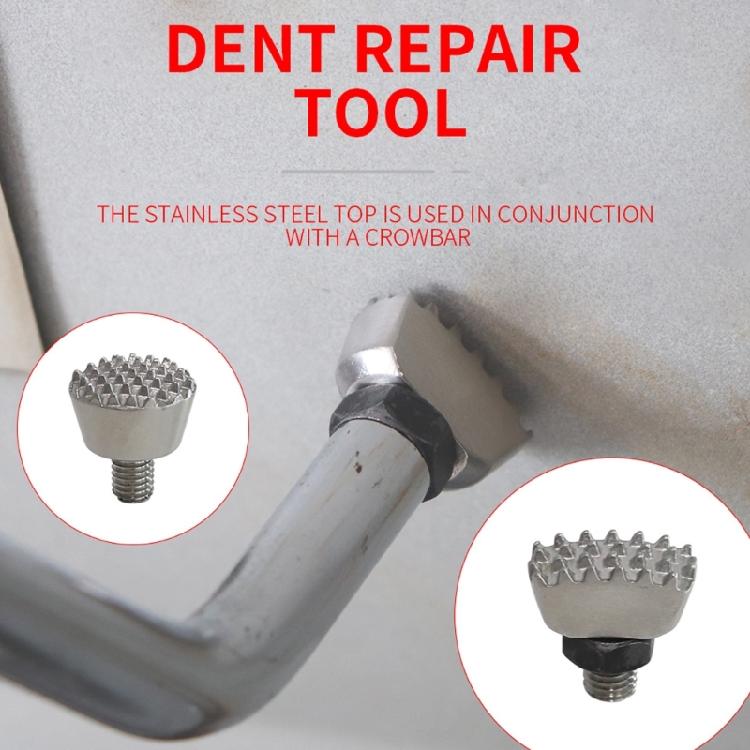Replacement Dents Repair Tapping Head Car Dents Removal Tool Accessory Dents Repair Flattening Hammer Head Stainless Head