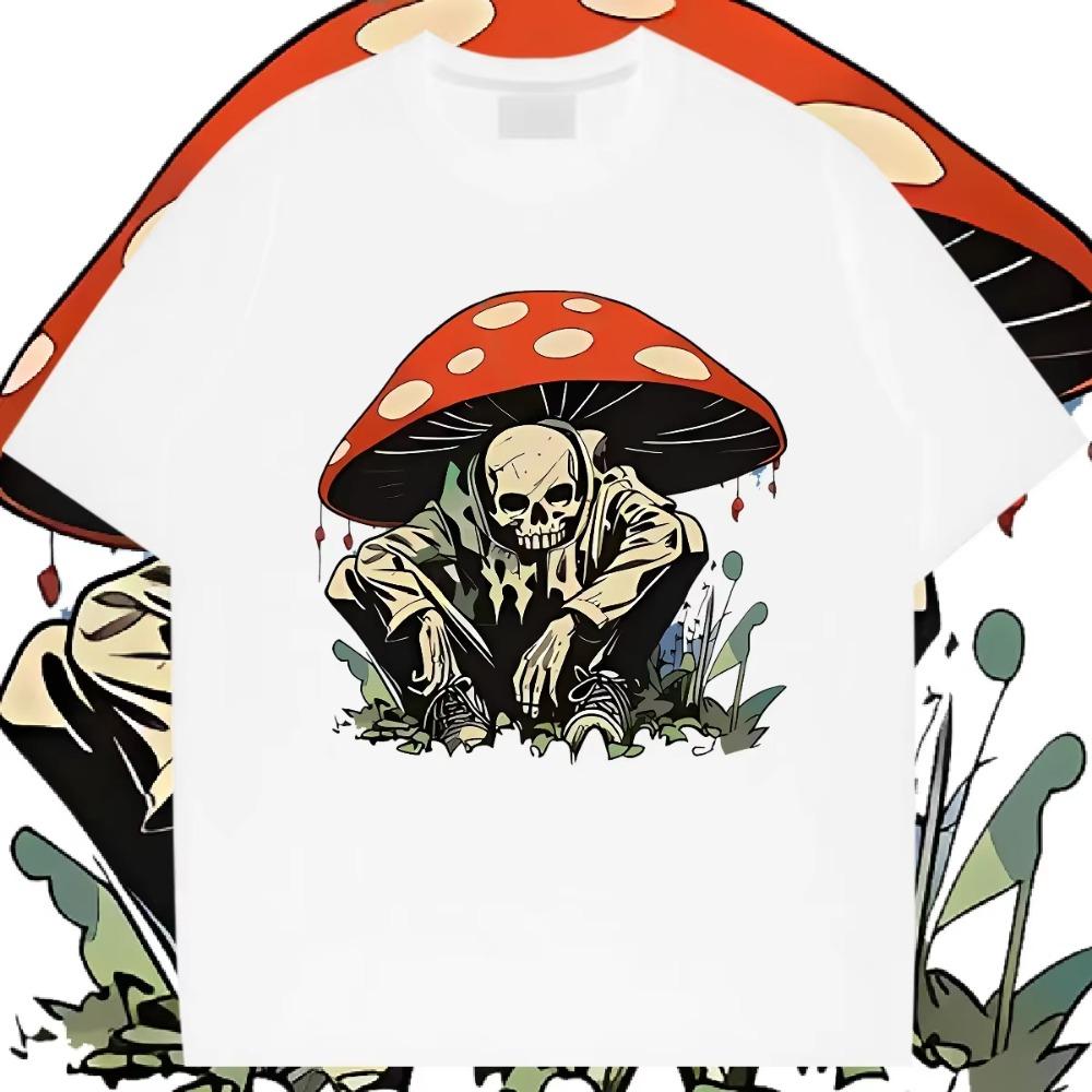 2024 Big Size Loose Round Neck Harajuku Tshirt Men Graphic XXXL Shirt  European  All-Season Wear Hot Sale Quick-Drying Tee