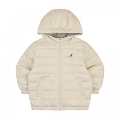 Hooded Light Down Jumper Ivory Asdcdj00010iv