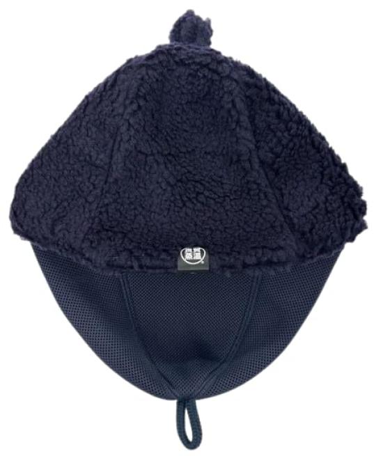 Boa Material Navy Next Generation 3-layer Structure Polyester Mesh Material Sauna Hat Reversible Original Product Unisex Loose Fit