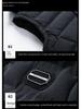 Gilet matelassé en coton style coréen pour homme - Mode Printemps, Automne, Hiver