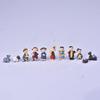 Nativity Sets Figures Resin Nativity Scene Set Indoor Decoration 11 Pieces Mini Decor Figurines Toys Christian Family Tabletop