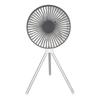 Portable USB Rechargeable Tripod Fan 4000mAh Battery Outdoor Camping Tripod Fan for Camping Tent