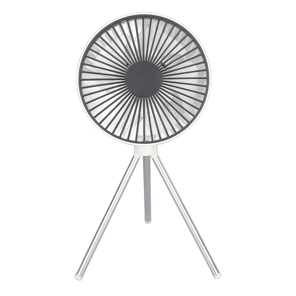 Portable USB Rechargeable Tripod Fan 4000mAh Battery Outdoor Camping Tripod Fan for Camping Tent
