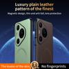 For Huawei Pura 70 Case Magnetic Leather Shield Cover For Huawei Pura 70 High Quality Anti-Fingerprint Non-Slip PC+TPU