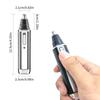Men's 4-in-1 Electric Grooming Set: Nose, Sideburns, Eyebrow Trimmer & Shaver