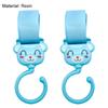 2Pcs Stroller Hooks Cartoon Pattern Anti-deform Resin Pushchair Hook Mommy Bag Organizer Rack Stroller Accessories for Shopping