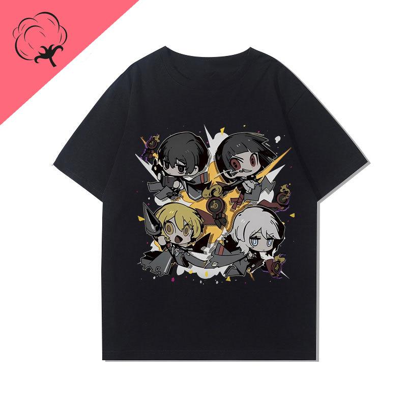 Hot Game Shirt Lobotomy Corporation Anime Camiseta Vintage Classic Cotton Crewneck Streetwear Harajuku Printed Tee