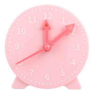 Creative 10cm Clock Early Education Children Hour Minute Second Cognition Time Learning Clock Preschool Teaching Aids