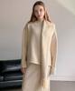 Baseukala [Set] Pullover Wool Knit+Slit Skirt+Muffler (4Colors)
