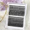 Single cluster 30D/40 hot melt hair 14 rows D curve self-grafting segmented false eyelashes