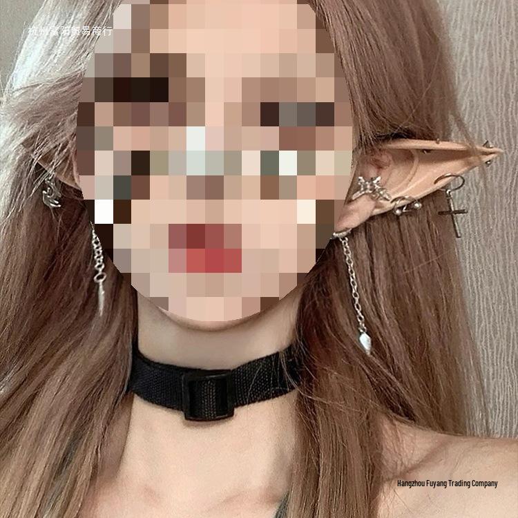 Long Fake Ears Halloween Costume Props