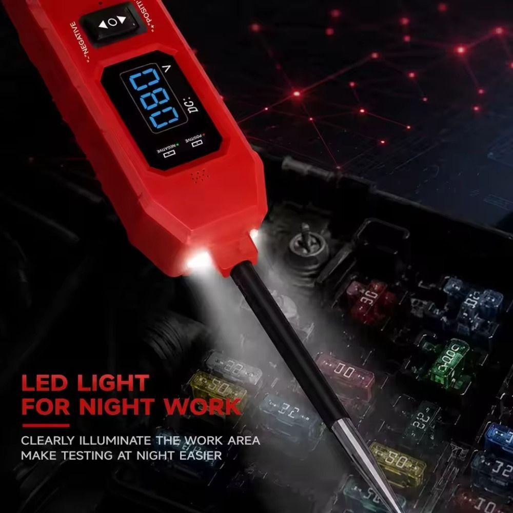 12V/24V Universal Multifunctional Car Circuit Tester DC Car Power Tester Fault Diagnosis
