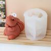 Easter Egg Cute Bunny Candle Silicone Mold DIY Rabbit Candle Making Mould  Decor Animal Painting Plaster Gift Desktop Ornament