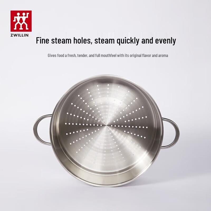 ZWILLING Twin Nova Plus 24cm Stockpot and Steamer Set