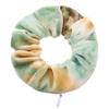 Hot Selling High Quality Elegant Zipper Velvet Material Tie Dye Design Pocket Unisex Scrunchies
