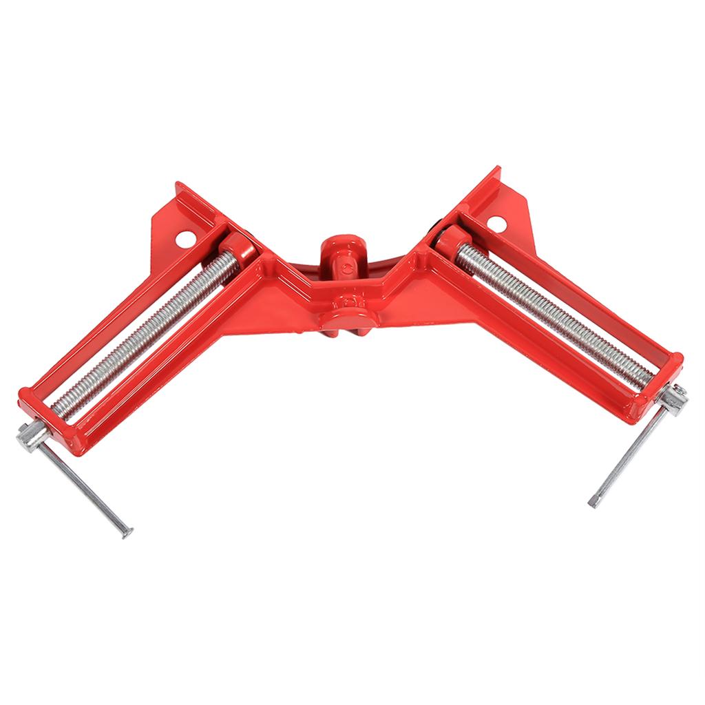 Red 90 Degree Right Angle Corner Clamp Fixture Picture Frame Holder WoodworkingTool Hot