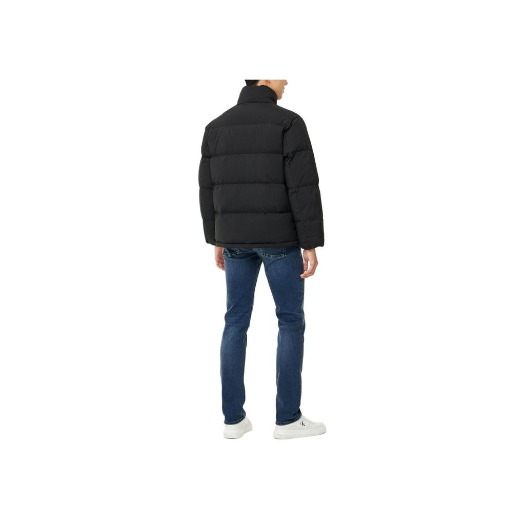 Calvin Klein Minimalist Comfortable Versatile Casual Stand-Up Collar Down Jacket Men Jackets Black J326958-BEH
