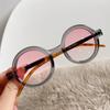 Fashion Round Frame UV400 Sunglasses Women Men Classic Ultralight Sports Eyeglasses Vintage Fashion Ins Style Sun Glasses for Ladies