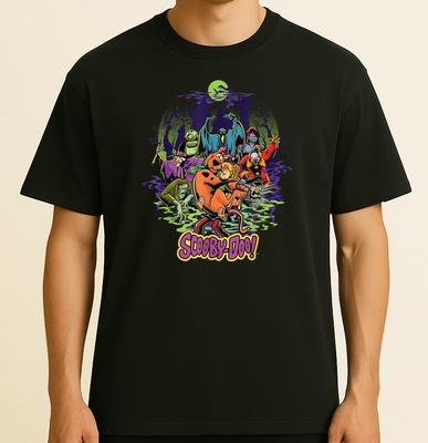 Scooby-Doo και Shaggy Κυνηγημένοι από Τέρατα μέγεθος S-4XL Unisex T-Shirt
