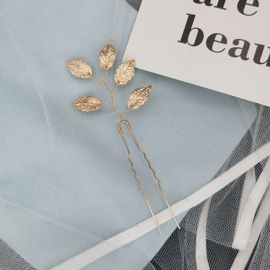 Women U Shape Hair Clips Bobby Pins for Women Girls Brides Hairstyling Tools Accessories Crystal Pearl Hairpins Metal Barrettes