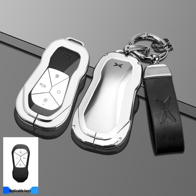 Xiaopeng 2022 Model Key Cover for P7/P5 & 2021 G3/G3i - Unisex Key Protection with Shell & Buckle