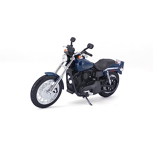 Maisto 1/12 Scale Harley-Davidson Dyna Super Glide Sport Diecast Model Car, Finished Model, 1:12 2004 Dyna Super Glide Sport (32321)