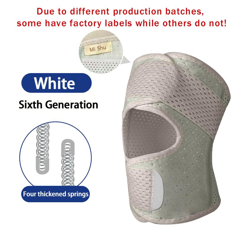 

1Pc Professional Non-Slip Summer Basketball Knee Pads With Patellar Meniscus Protection, Running And Jumping Support XXL