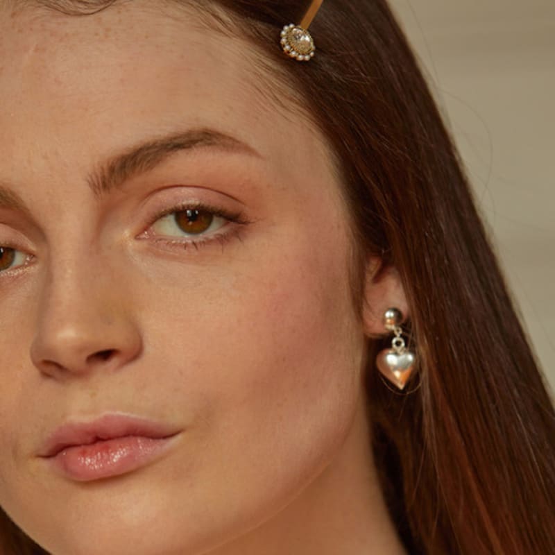 L’OMBRILLANT Gold Cubic Hairpin