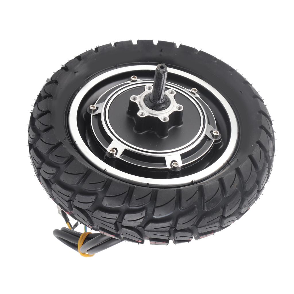 10in Electric Scooter Wheel Motor Hub Motor Accessory Replacement for Electric Motorcycle Electric Bicycle 36‑60V