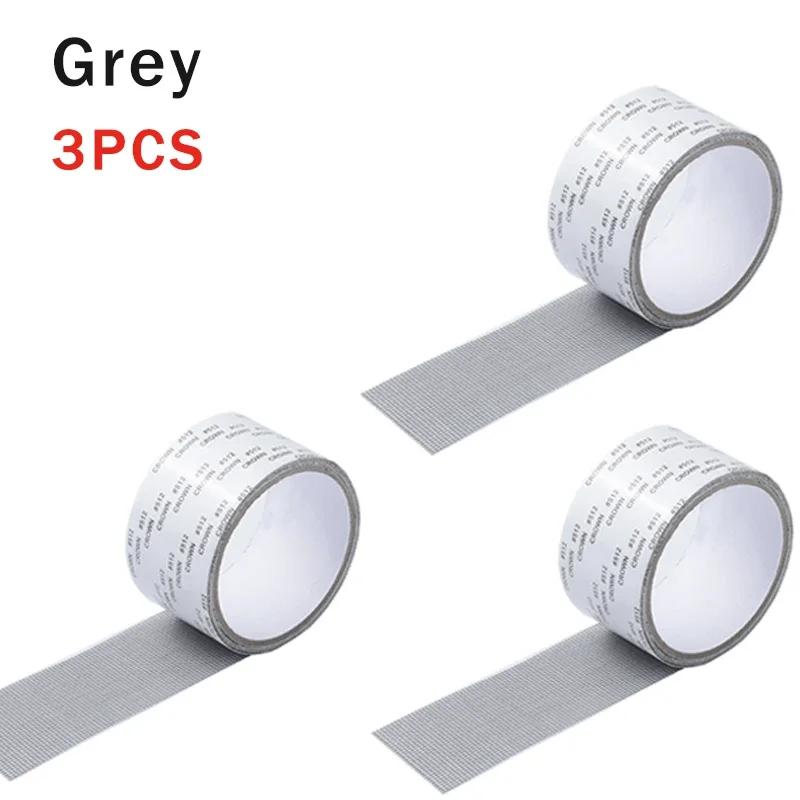 1/3Pcs Window Screen Repair Tape Self Adhesive Mesh Tape Net Door Fix Patch Anti Insect Mosquito Mesh Broken Holes Repairing