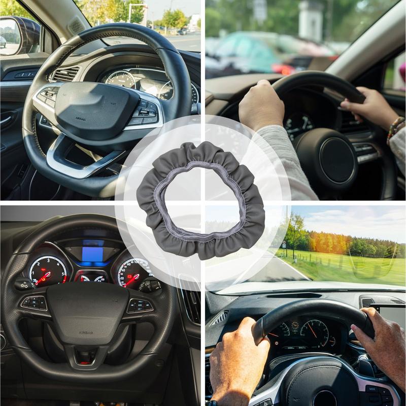 Steering Cover Portable Steering Wheel Wrap Anti-Slip Car Steering Wheel Covers Interior Accessories Truck Steering Wheel Covers