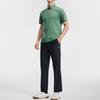 FILA Tennis Knitted Basic Comfortable Short Sleeve Tennis Shirt Men tops A11M623101F-GN