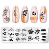 PICT YOU 12*6cm Nail Art Vorlagen Stempelplatte Design Blume Tier Glas Temperatur Spitze Stempelvorlagen Platten Bild